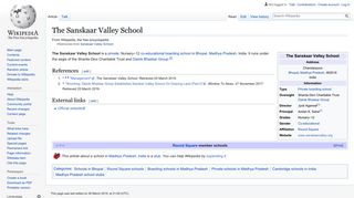 
                            5. Sanskaar Valley School - Wikipedia