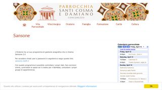 
                            7. Sansone - Parrocchia di Concorezzo