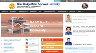 
                            1. Sant Gadge Baba Amravati University, Amravati, Maharashtra, India