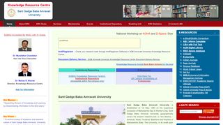 
                            9. Sant Gadge Baba Amravati University Library, SGBAU Library, Online ...