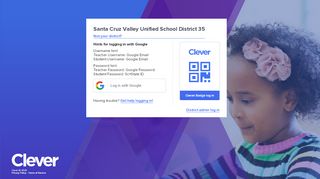 
                            6. Santa Cruz Valley Unified School District 35 - Log in to Clever