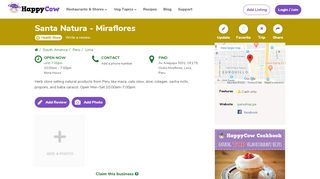 
                            12. Santa Natura - Miraflores - Lima Health Store - HappyCow