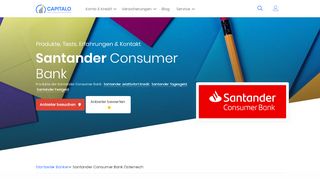 
                            10. Santander Bank: Zinsen & Erfahrungen | Vergleich24.at