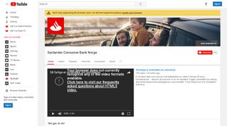 
                            10. Santander Consumer Bank Norge - YouTube