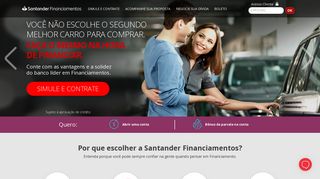 
                            4. Santander Financiamentos - financiamento de veículos e bens ou ...