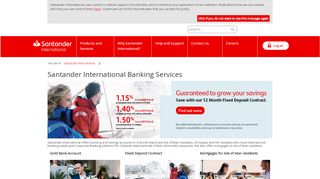 
                            5. Santander International: International Banking Services