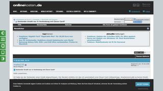 
                            6. Santander Kredit nur in Verbindung mit Clever Card? - onlinekosten ...