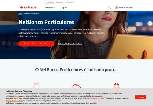 
                            7. Santander NetBanco - Banco Santander Totta