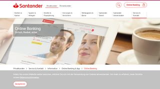 
                            12. Santander Online Banking