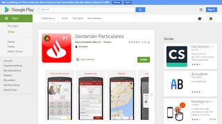 
                            12. Santander Particulares – Aplicações no Google Play