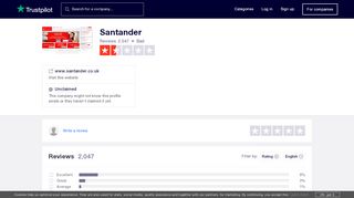 
                            13. Santander Reviews | Read Customer Service Reviews of www ...