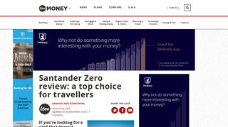 
                            11. Santander Zero review: a top choice for travellers - Lovemoney