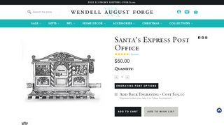 
                            13. Santa's Express Train Post Office | Wendell August