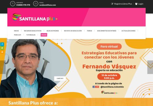 
                            6. Santillana PLUS+ CONTENIDOS DIGITALES EDUCATIVOS