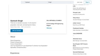 
                            10. Santosh Singh - Founder / Chairman - DHL INFRABULLS SAMUH ...