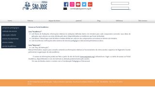 
                            6. saojosevm | acesso ao Portal Acadêmico - Escola São José de Vila ...
