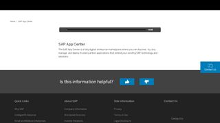 
                            10. SAP App Center