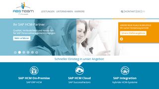 
                            7. SAP Beratungsdienstleister für Personalmanagement-Lösungen: On ...