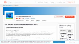 
                            11. SAP Business ByDesign Reviews 2019 | G2 Crowd