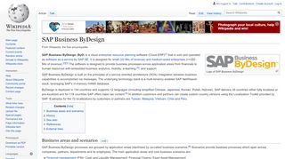 
                            7. SAP Business ByDesign - Wikipedia