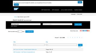 
                            4. Sap Careers Login - SAP Jobs - Jobs at SAP