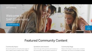 
                            8. SAP Community | SAP