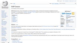 
                            6. SAP Concur - Wikipedia