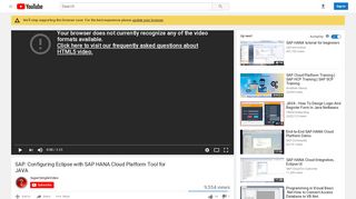 
                            10. SAP: Configuring Eclipse with SAP HANA Cloud Platform Tool for ...