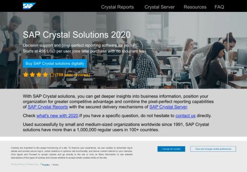 
                            8. SAP Crystal Reports