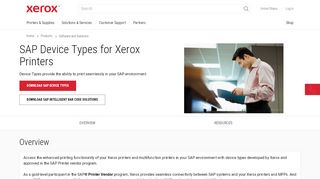 
                            11. SAP Device Types - Xerox Printers