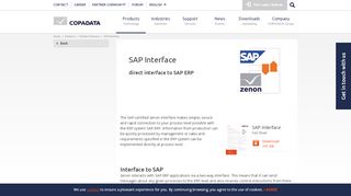 
                            13. SAP ERP Interface: SAP-Certified HMI/SCADA Software zenon