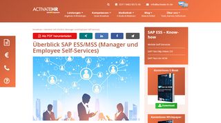 
                            7. SAP ESS/MSS (Manager & Employee Self-Services) - Activate HR