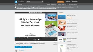 
                            5. SAP hybris - User Account Management - SlideShare