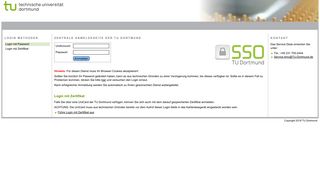 
                            1. SAP-Informationen mit wichtigen ... - TU Dortmund - Anmeldung