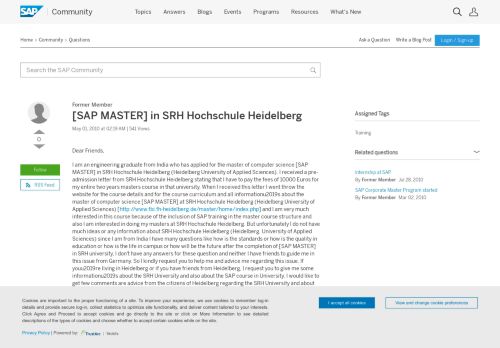 
                            9. [SAP MASTER] in SRH Hochschule Heidelberg - archive SAP