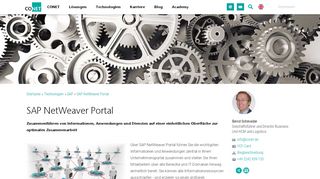 
                            1. SAP NetWeaver Portal - CONET