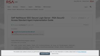 
                            8. SAP NetWeaver SSO Secure Login Server - RSA Sec... | ...