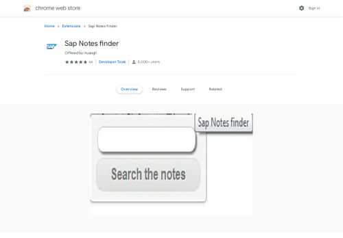 
                            13. Sap Notes finder - Google Chrome