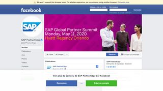 
                            4. SAP PartnerEdge - Accueil | Facebook