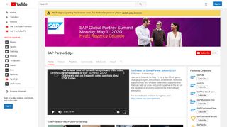 
                            3. SAP PartnerEdge - YouTube