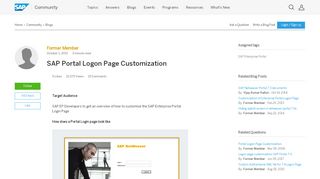 
                            3. SAP Portal Logon Page Customization | SAP Blogs