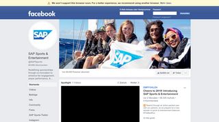 
                            4. SAP Sports - Startseite | Facebook