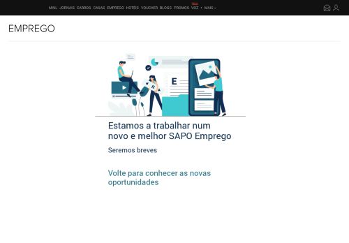 
                            12. SAPO Emprego - Procuramos o seu próximo Emprego 24 horas por dia