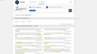 
                            9. sapo mail - Tradução em inglês – Linguee