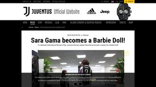 
                            8. Sara Gama becomes a Barbie Doll! - Juventus.com