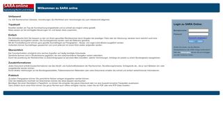 
                            1. SARA online LogIn - ÖGB-Verlag