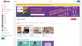 
                            3. Saraiva Aprova - YouTube