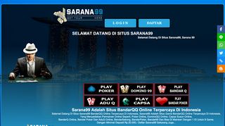 
                            3. Sarana99 - Agen Poker Domino Online Terpercaya