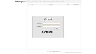 
                            4. Sardegna IT Webmail - Login