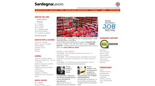 
                            3. SardegnaLavoro - Home page